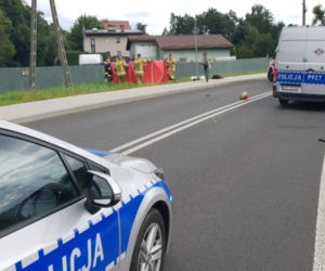 Śląsk: Makabryczna śmierć młodego motocyklisty. Na jezdni został tylko kask