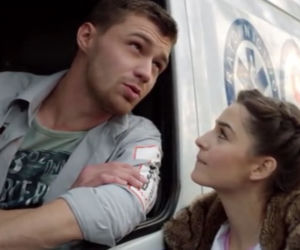 Lekarze 4 sezon odcinek 1 (odc. 40). Beata (Agnieszka Więdłocha), Filip (Andrzej Niemyt)