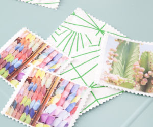 DIY: Pamiątki z podróży - jak je eksponować? Podkładki pod szklanki