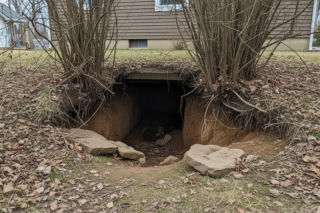Niedźwiedź zamieszkał pod domem w Kalifornii. Dlaczego właściciel grozi pozwem?