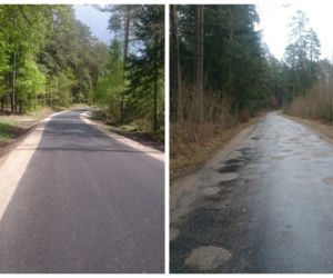 Bezpieczniej i wygodniej na powiatówce w gminie Barczewo