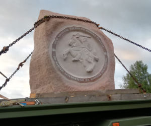 Obelisk z Litwy na Wzgórzu Pomnikowym w Grunwaldzie