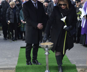 Pogrzeb Pawła Królikowskiego Powązki Wojskowe