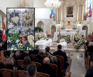 Wzruszający widok po pogrzebie Ireny Rupińskiej i Bogusia