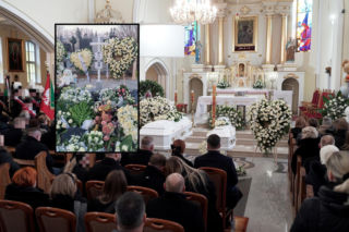 Wzruszający widok po pogrzebie Ireny Rupińskiej i Bogusia