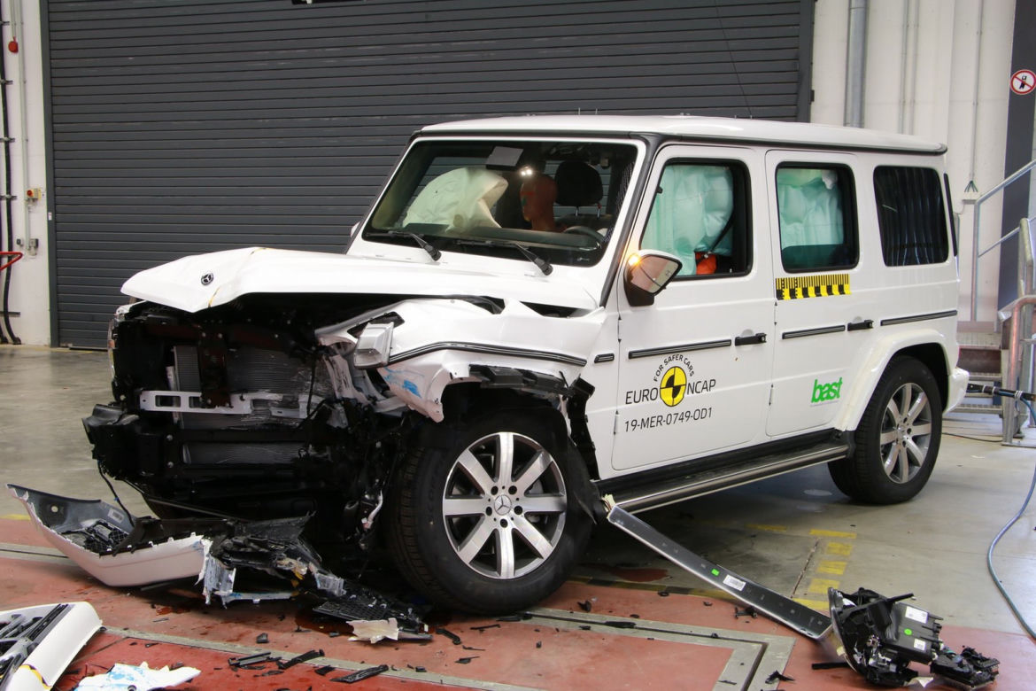 Mercedes Klasy G, Seat Tarraco i Honda CR-V po testach Euro NCAP