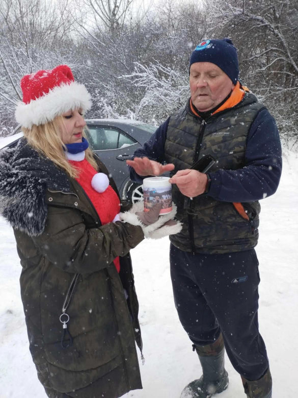 Rozkuli lód i weszli do wody. Tak wyglądało morsownaie w woj. lubelskim!