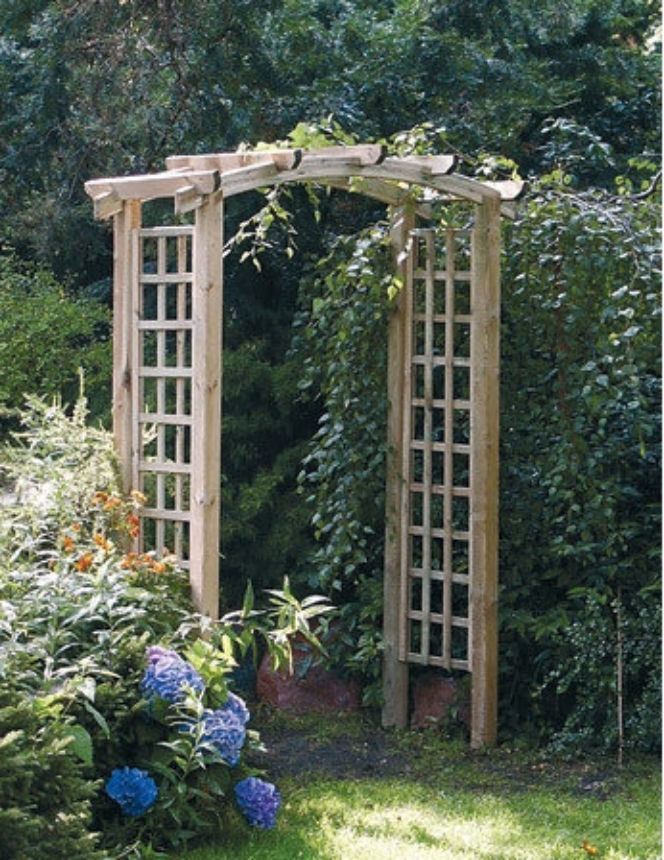 Pergola - podpora dla roslin, ochrona przed sloncem