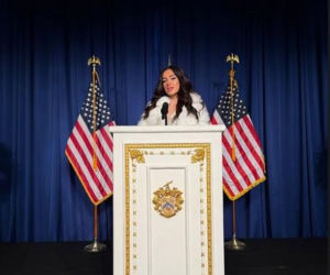 Caroline Derpieński i spotkanie z Trumpem