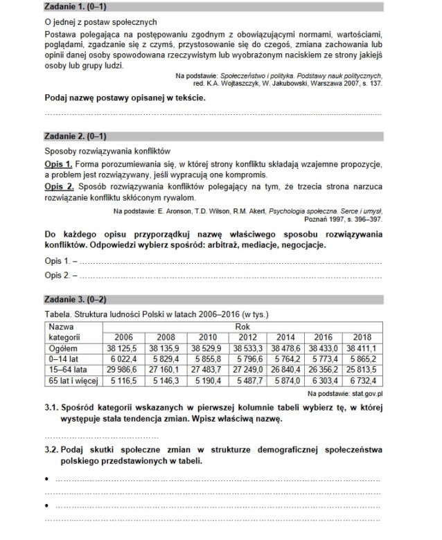 Matura próbna 2021 z WOS-u. Czy rozszerzenie było trudne? Zobacz arkusze CKE i odpowiedzi
