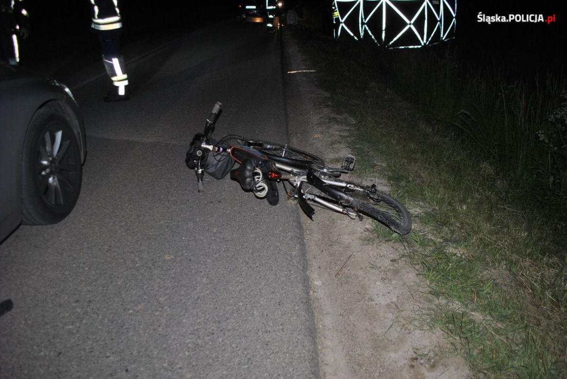 Będzin. Potrącona rowerzystka