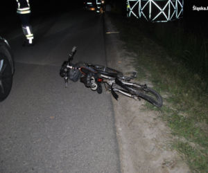 Będzin. Potrącona rowerzystka