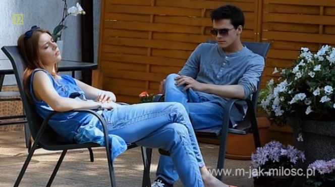 M jak miłość. Ula (Iga Krefft), Bartek (Wacław Warchoł)