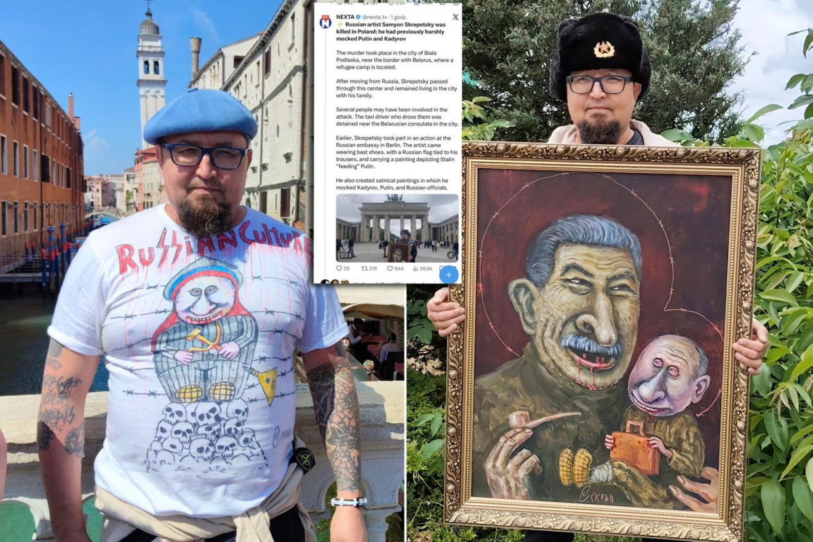 Rosyjski satyryk zastrzelony w Polsce. Siemion Skrepetski nie żyje