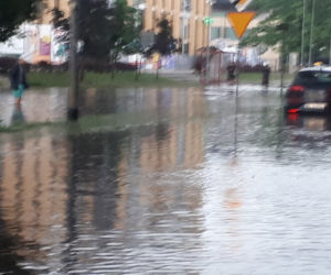 Stara Miłosna pod wodą
