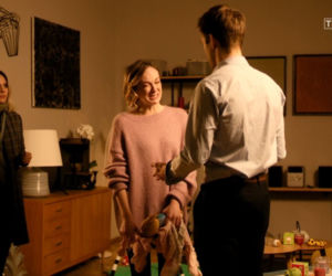 O mnie się nie martw 12 sezon odc. 3. Sylwia (Aleksandra Adamska), Paweł (Marcin Korcz), Olga (Joanna Kuberska)