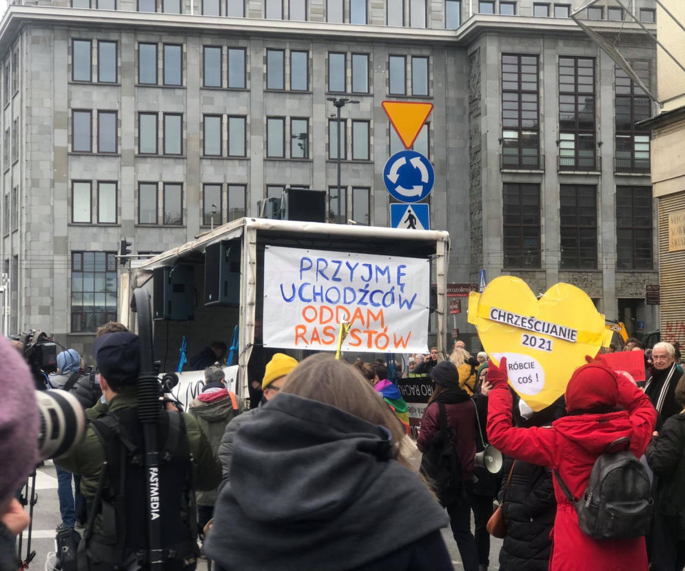 Warszawą przeszedł marsz pod hasłem Stop torturom na granicy