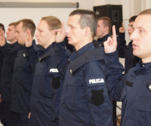 Nowi policjanci na Podkarpaciu
