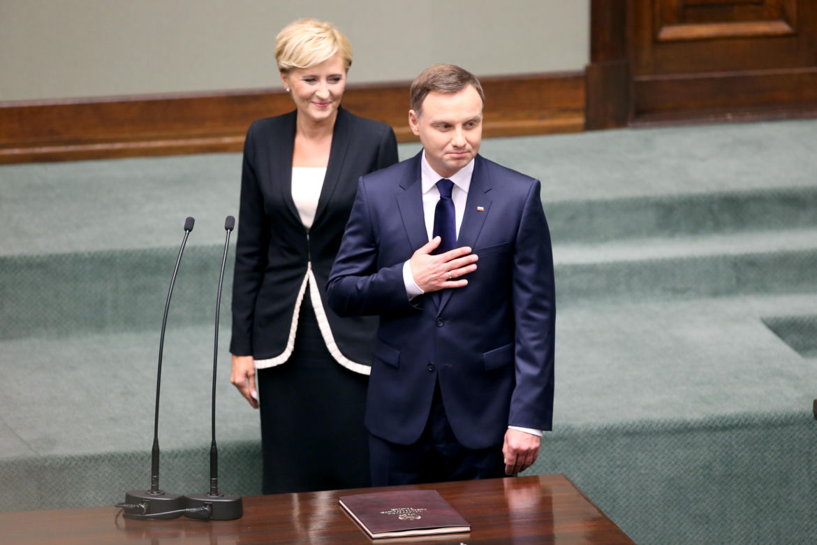 Zaprzysiężenie Andrzeja Dudy, 2015