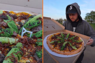 Książulo zjadł najdroższą pizzę w Polsce. Za ten placek trzeba zapłacić 1500 zł