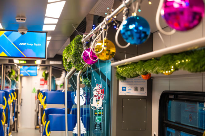 Koleje Śląskie mają świąteczną niespodziankę. Wystarczy kupić bilet, by przenieść się do innego świata