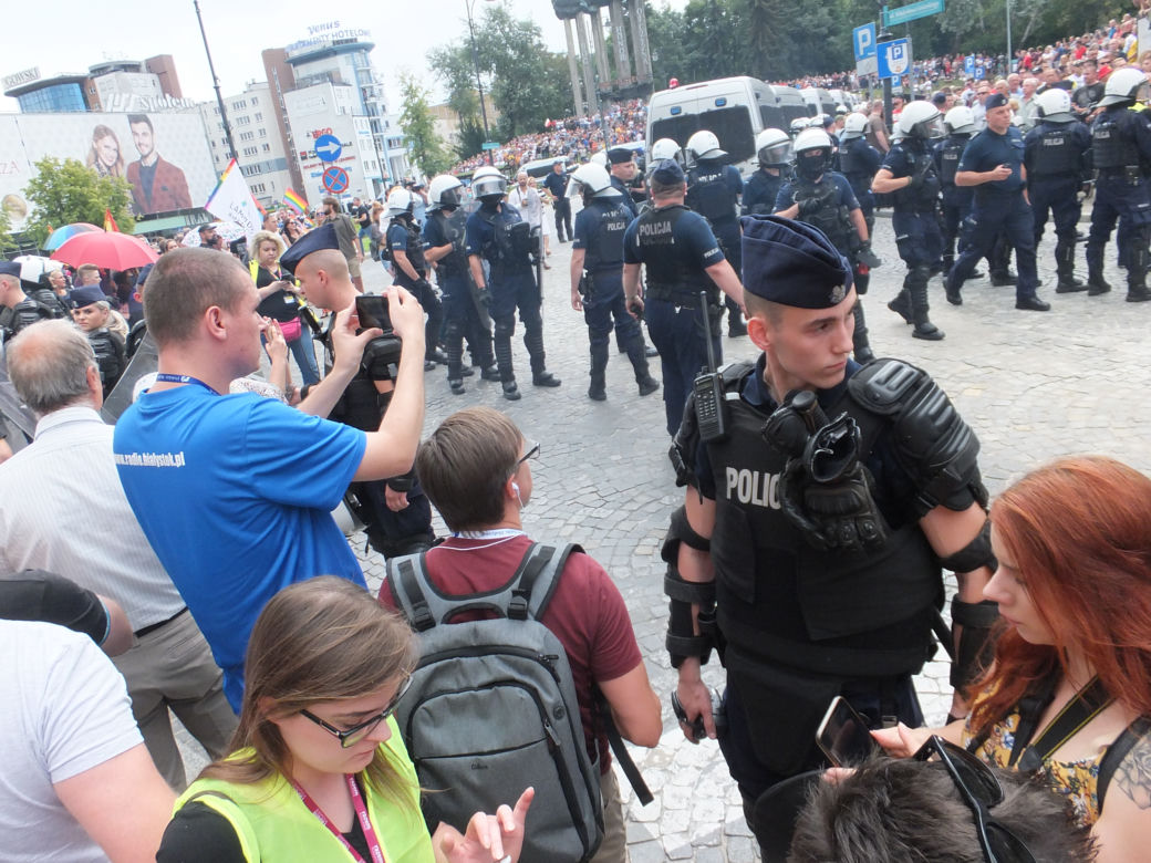 I Marsz Równości w Białymstoku 20.07.2019