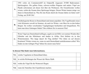 Egzamin ósmoklasisty 2020 - język niemiecki [ARKUSZ CKE]