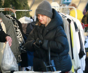 Małgorzata Tusk na przedświątecznych zakupach