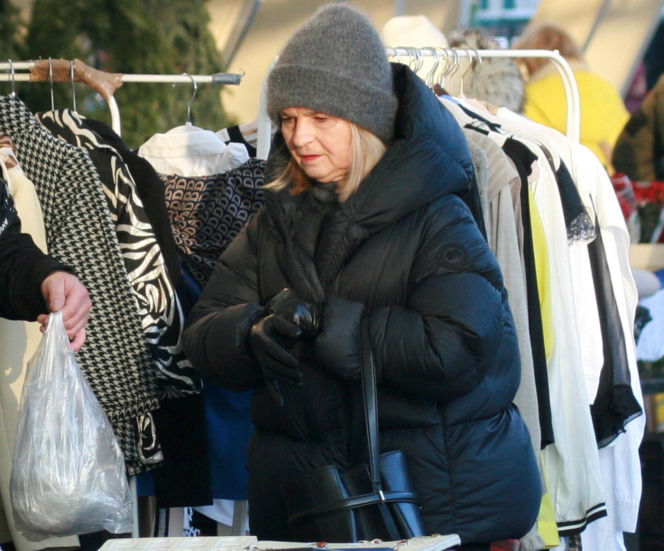 Małgorzata Tusk na przedświątecznych zakupach