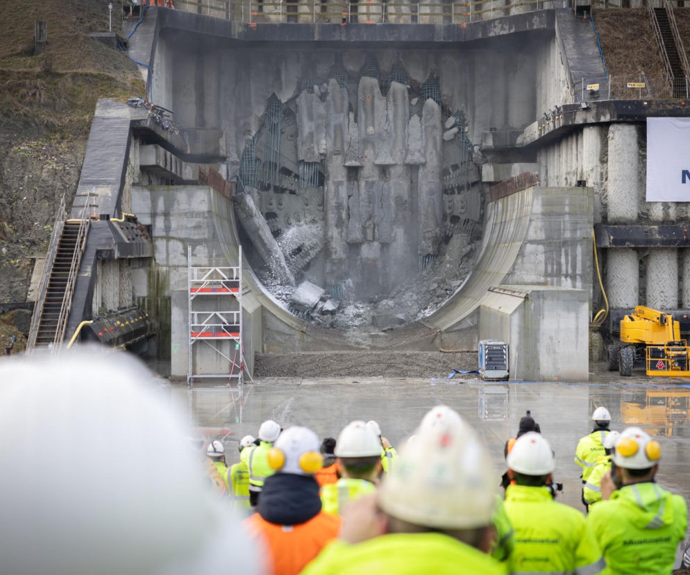 Zakończyło się drążenie pierwszej nitki tunelu na S19