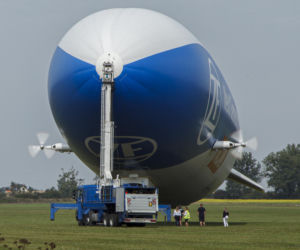 Sterowiec Zeppelin ZF we Wrocławiu 