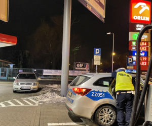 Pijany po rozwodzie podjechał po benzynę