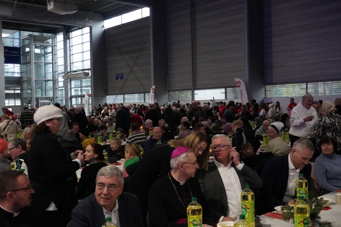Wigilia Caritas Poznań 2024 