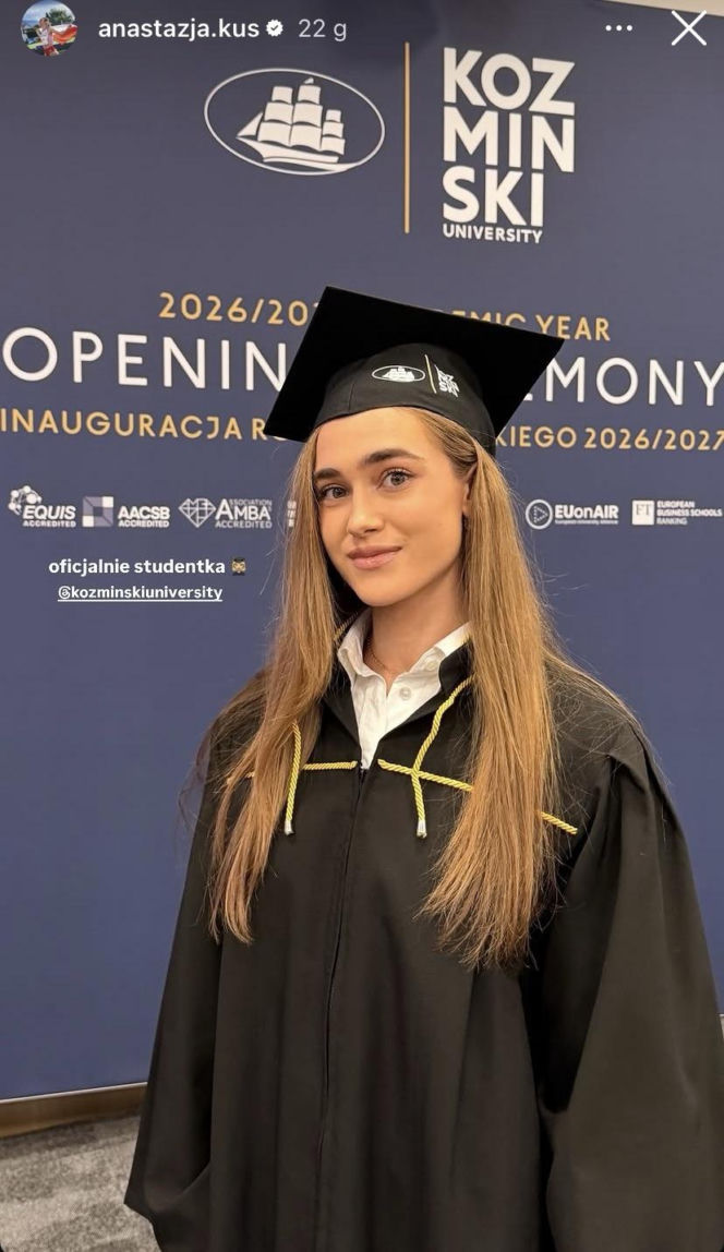 Anastazja Kuś studentka