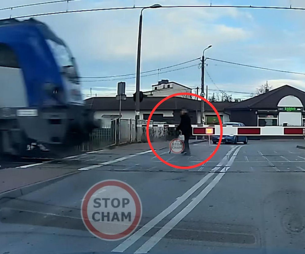 Krok dzielił emeryta od strasznej śmierci