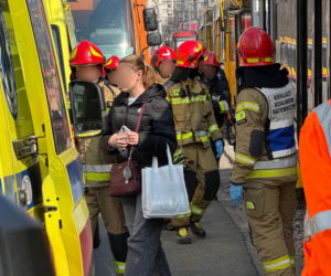 Zderzenie dwóch tramwajów na Ochocie. Są ranni