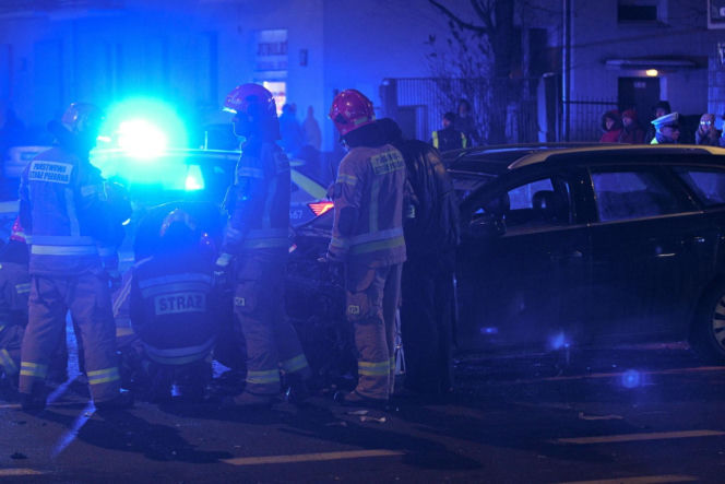 Wypadek na Pradze-Południe (19.01.2026)