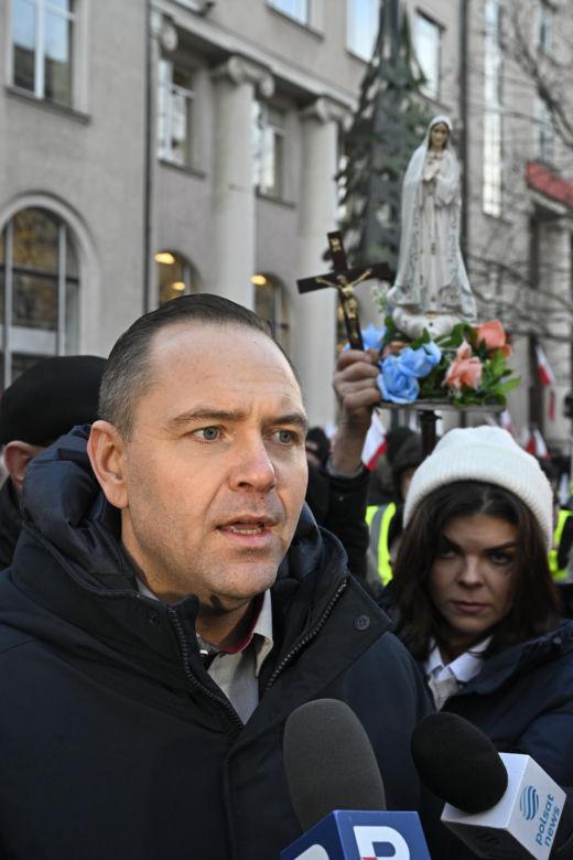 Protest rolników w Warszawie (3.01.2025)