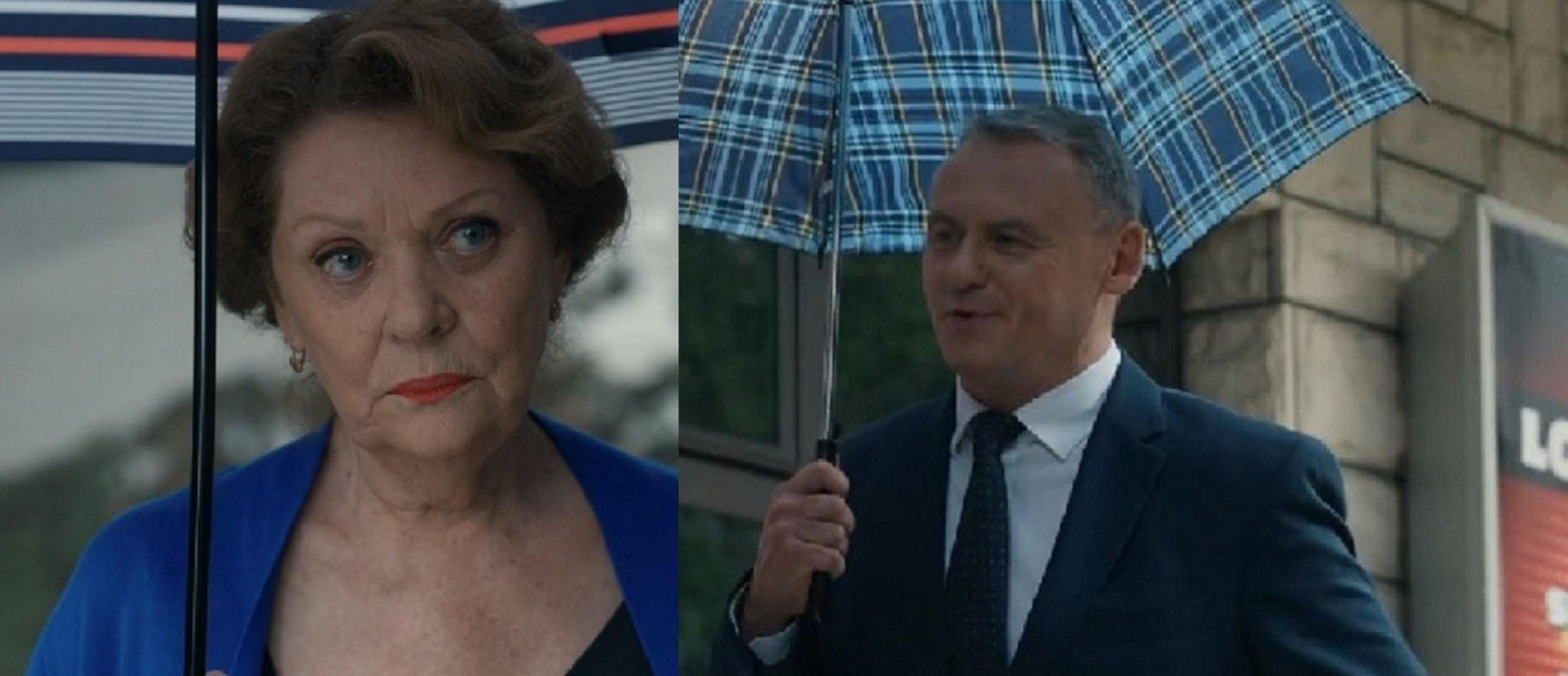 Barwy szczęścia, odcinek 3277. Józefina (Elżbieta Jarosik), Jakub Chiszko (Mariusz Krzemiński)