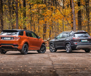 Land Rover Discovery Sport 2.0P 200 KM AT9 AWD R-Dynamic HSE vs. Jeep Cherokee 2.2 MultiJet 195 KM AT9 AWD Limited