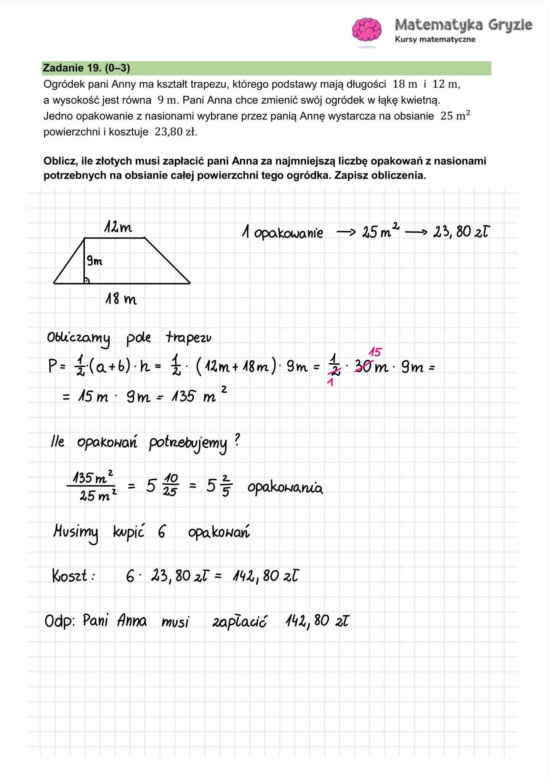 Egzamin ósmoklasisty 2026 matematyka: WSZYSTKIE odpowiedzi do arkusza CKE 12.05.2026
