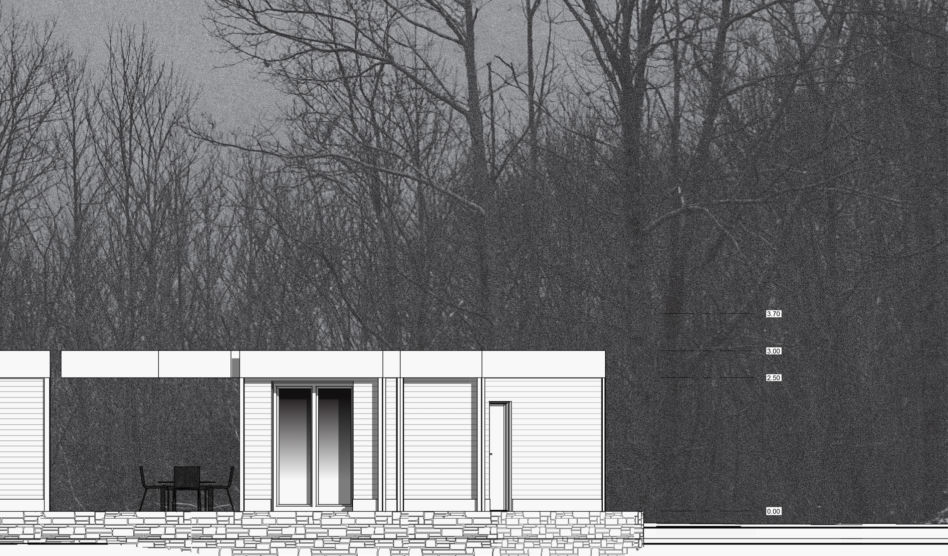 II nagroda w konkursie architektonicznym "Małe budownictwo - duże korzyści".  Autor: Michał Kasper