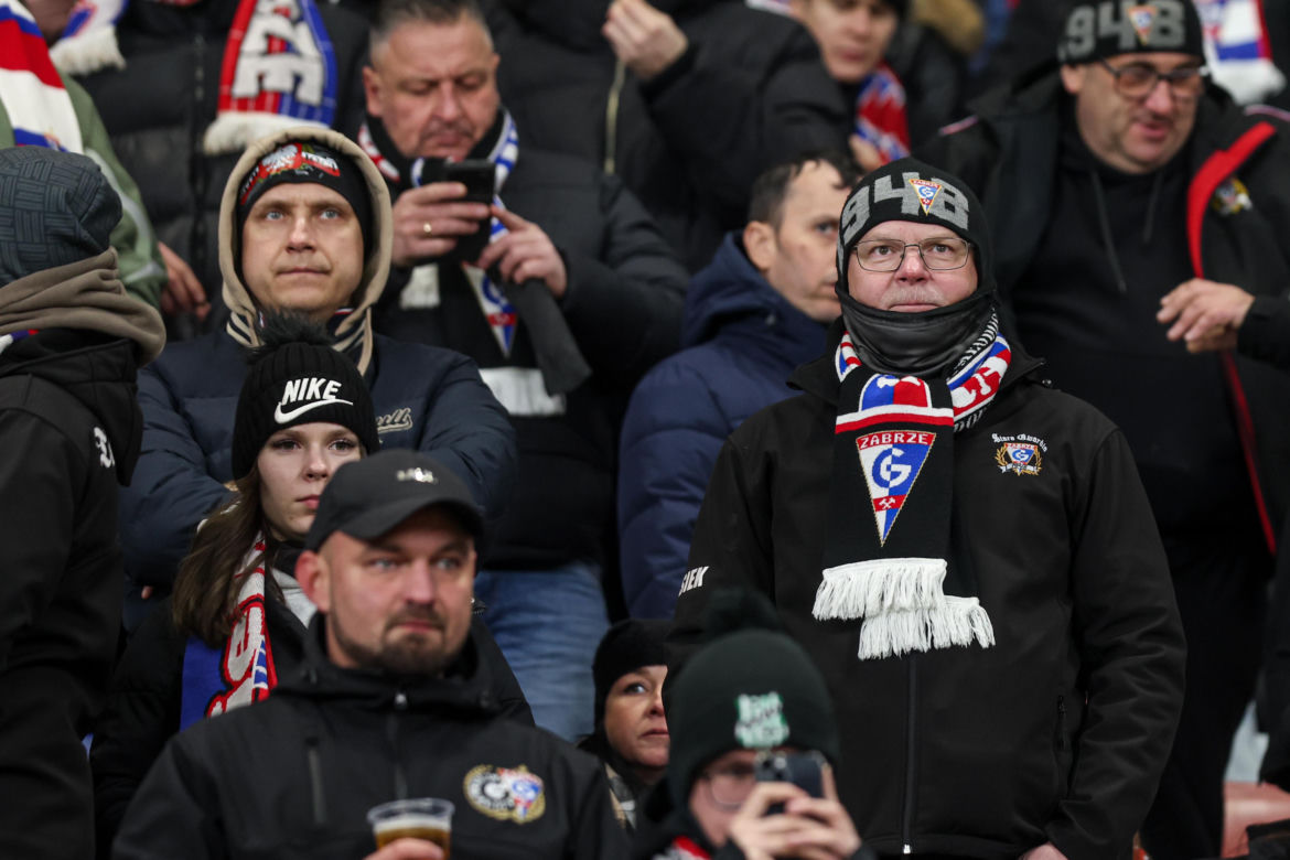 Górnik Zabrze - Wisła Płock, zdjęcia kibiców z meczu PKO BP Ekstraklasy