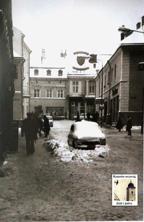 Zima 1969/1970. Ulica Grunwaldzka.