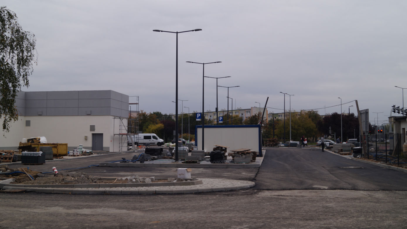 Budowa Lidla na bydgoskich Kapuściskach. Jak przebiegają prace? [ZDJĘCIA]