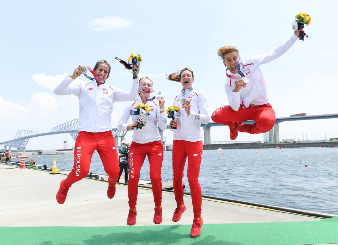 Srebrny medal dla Polski w olimpijskim finale wioślarskich czwórek podwójnych!