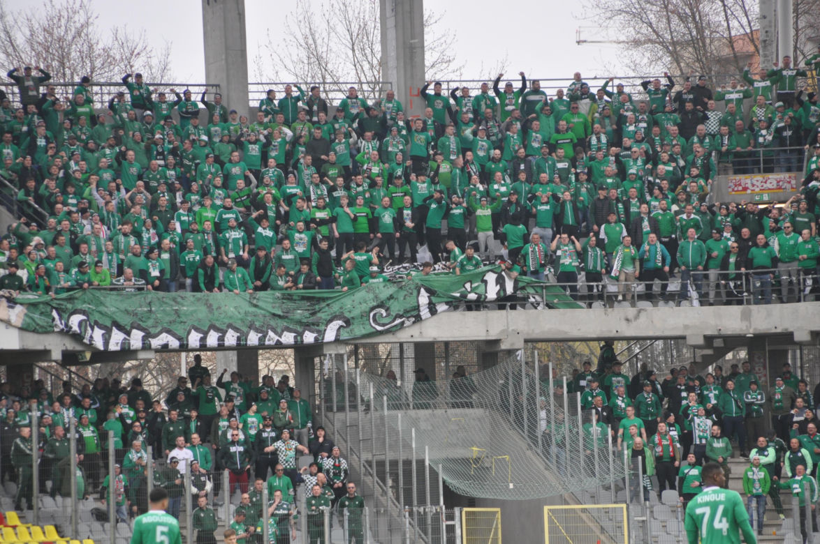 Tak dopingowali kibice na meczu Korona Kielce - Radomiak Radom
