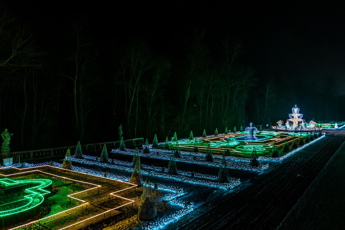 Królewski Ogród Światła - zobacz zdjęcia klimatycznych iluminacji w Warszawie