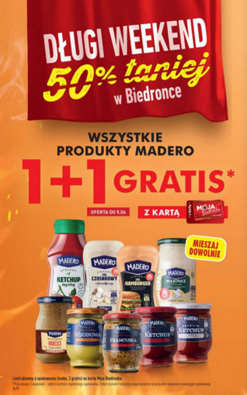 Promocje na weekend w Biedronce