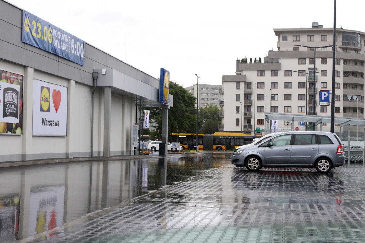 Lidl na Kasprowicza znów będzie otwarty